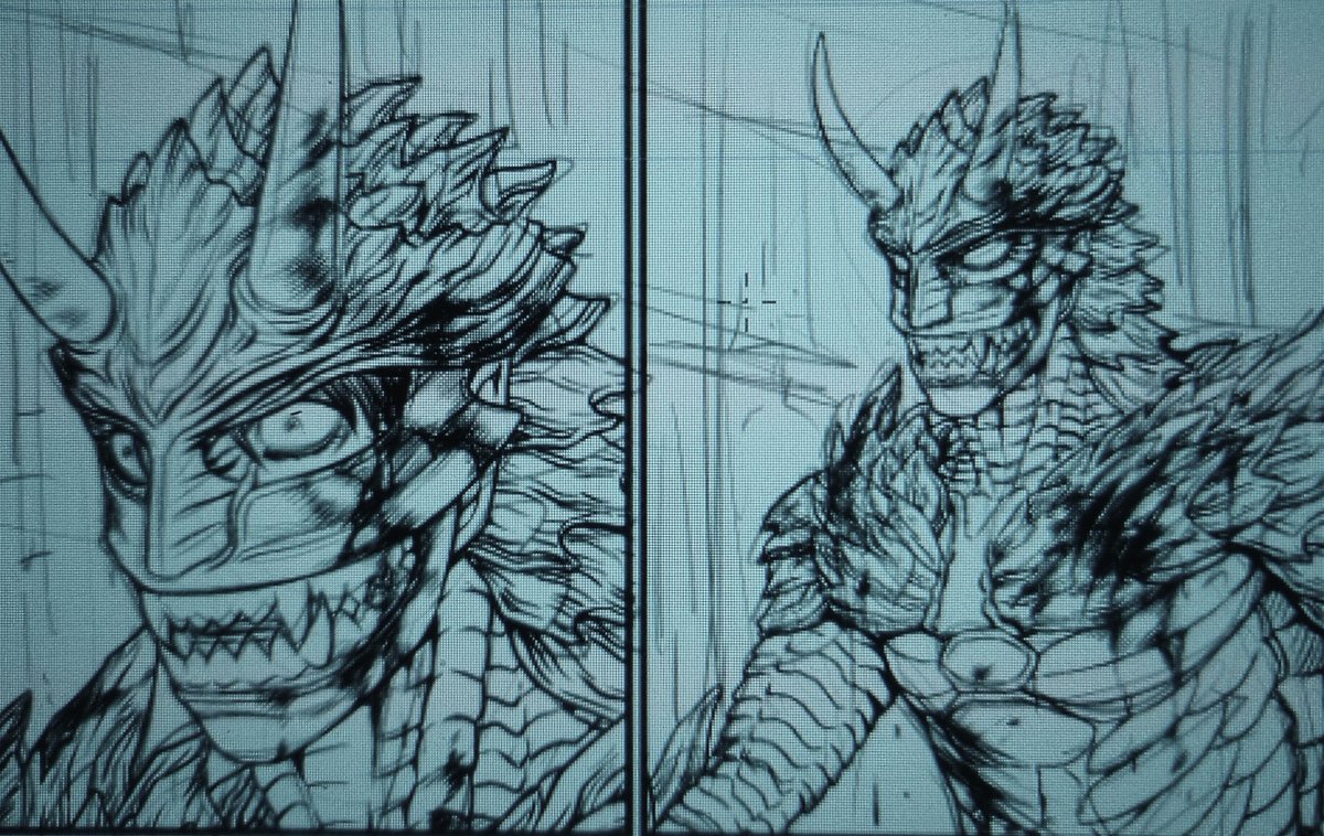 morichankenchan's tweet image. やっと思うように描けるようになってきたが…手が…手首がww
ちなみに三浦は腱鞘炎とは全く無縁だった。天才あるあるなのかも知れないが あんなに力強いタッチなのにペンは軽く持ってた。だからなのか良くペン落としてたなあ…。よく「飛んでっちゃった」とか言って拾ってたよ。
#Dダイバー…