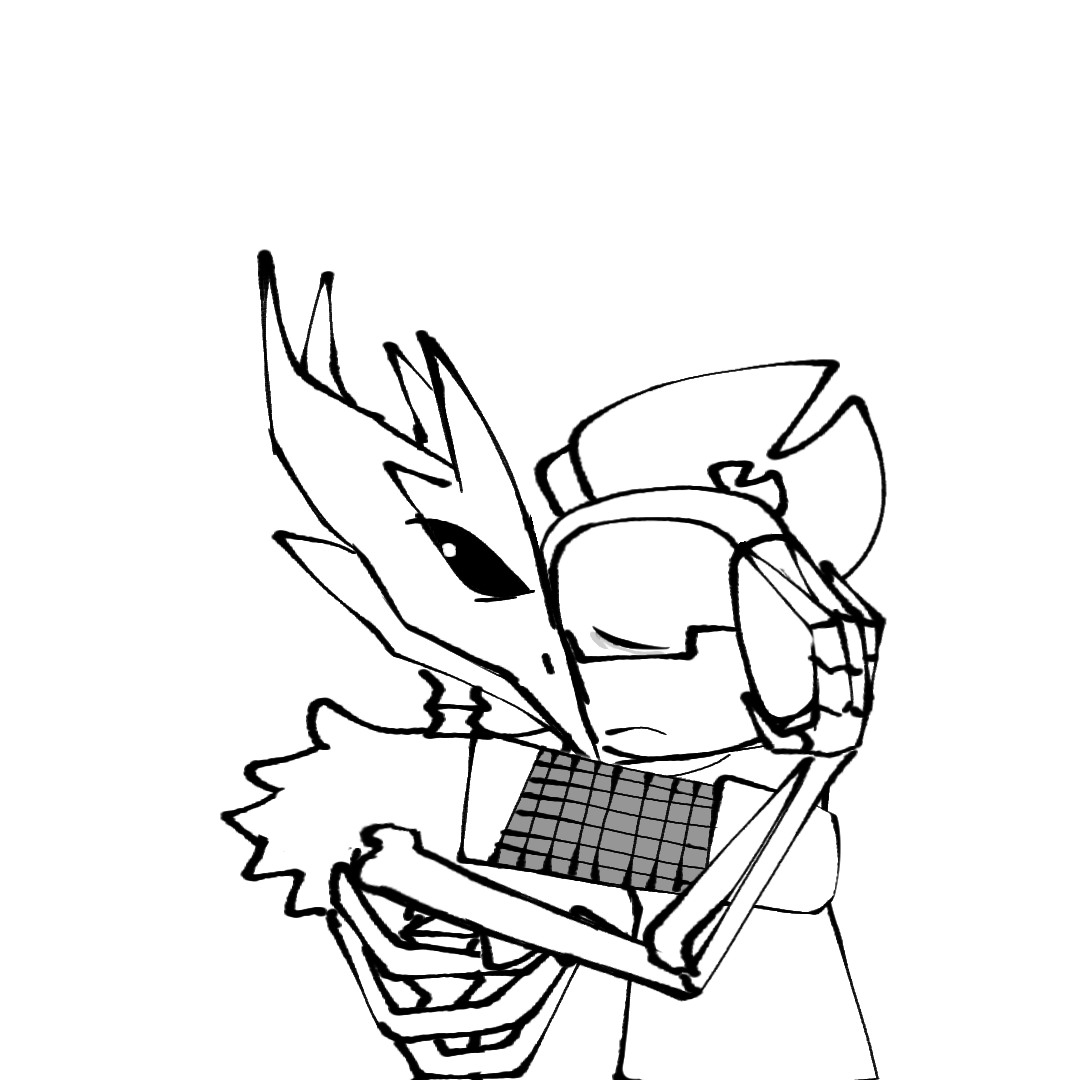 DiaryofDonut's tweet image. Self-ship art with Valem because i can post whatever i want :]