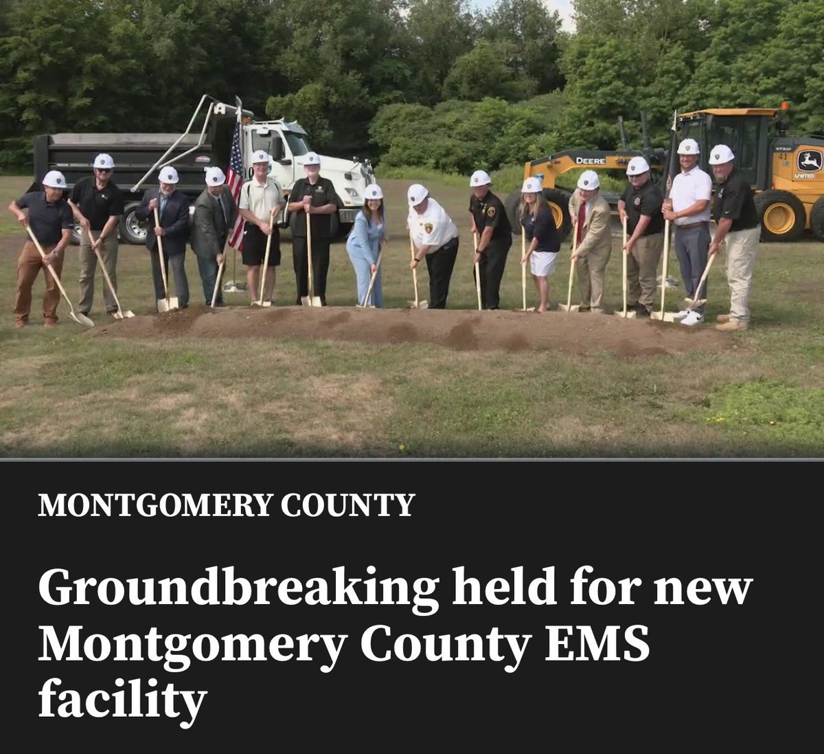 RepStefanik's tweet image. This is more than a new building and a fancy facility. It’s about investing in the security and strength in our upstate communities. It’s about making sure when that emergency occurs, our community EMS team, they are ready to respond, they have the resources to do so, and they…