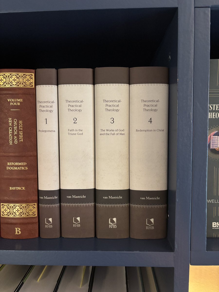 braxton_bragg4's tweet image. Thank you @RHB_Books for such a great deal on PvM!
"God is living, and he is life and the source of life; and our Redeemer lives, and he is our life, who was given by the Father for this reason, that we may not perish, but have eternal life."
- Petrus van Mastricht