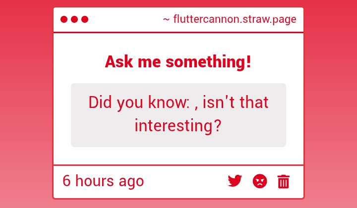 Fluttercannon's tweet image. . . .?