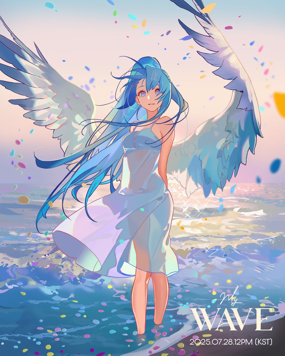 elseaglobal's tweet image. Elsea Digital Single 『My Wave』
🌊 Concept Poster WINGS ver.
🌸 2025.07.28 12PM (KST)
#エルシー #Elsea #MyWave #Elsea_MyWave
#Priz