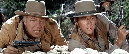 DavidLambertArt's tweet image. Andrew McLaglen's Bandolero! & Larry McMurtry's Lonesome Dove both have Sheriff July Johnson & his deputy Roscoe tracking a woman July's in love with & her outlaw beau Dee. In Bandolero! Dee kidnaps her & they fall in love, in Lonesome Dove she leaves her husband July to find Dee