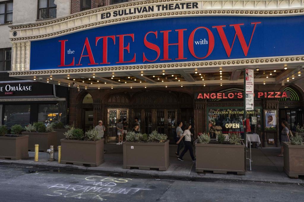 NYPostOpinion's tweet image. CBS’s long-awaited Colbert cancellation: Letters to the Editor — July 22, 2025 trib.al/0oNbNSg