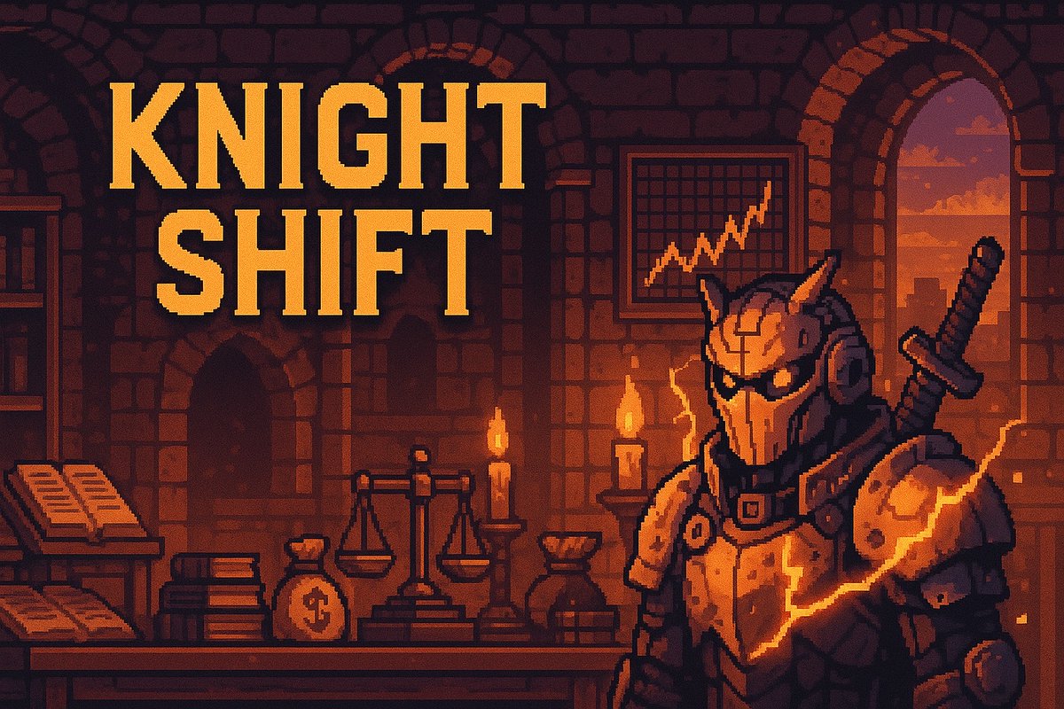 KnightShiftSol's tweet image. Which order would YOU join in the Knight Shift?
Choose your path:
 The Iron Vanguard
 The Flamebound
 The Umbra Blades
 The Arcane Sigil
 The Hollow Ward
Drop your faction + we’ll reveal a knight from that class today 
#KnightShift #PixelArt #NFT #LoreDrop
majorty vote