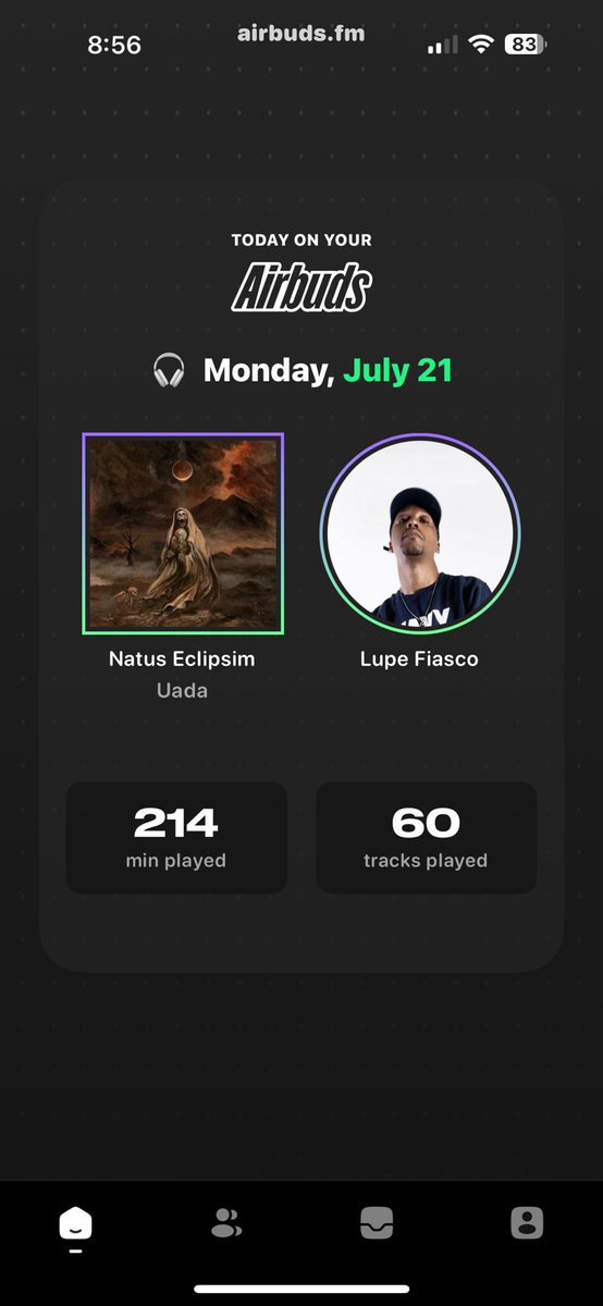 The best encapsulation of my music listening is just me standing alone in a venn diagram