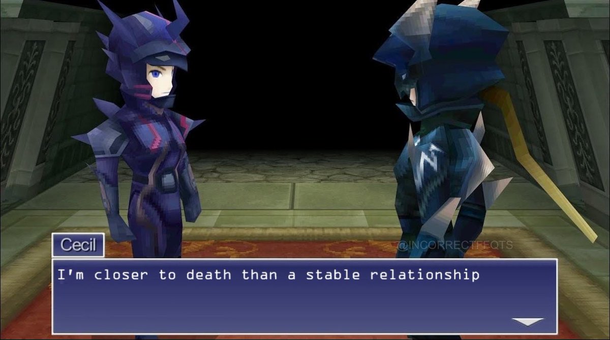 IncorrectFFQTS's tweet image. 