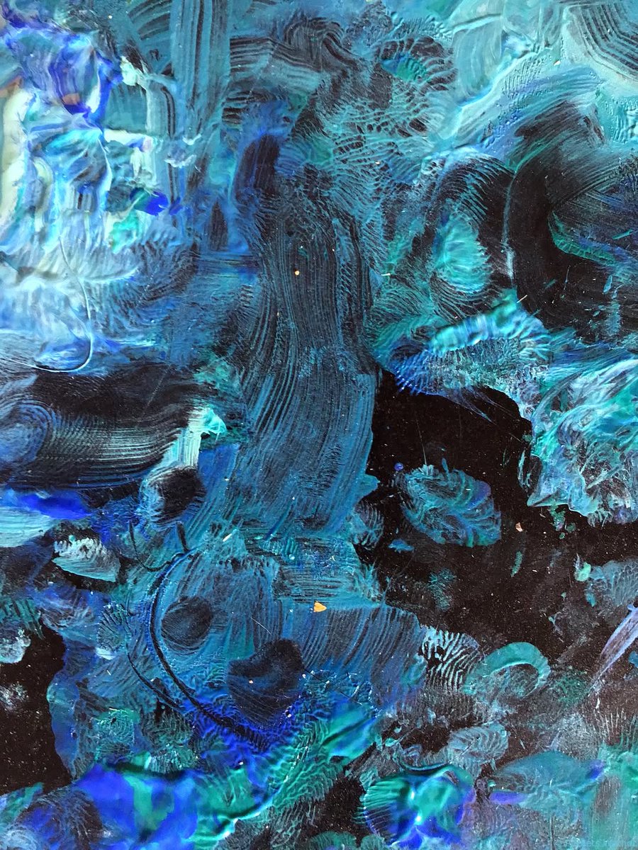 PocketsWarhol's tweet image. ‘Out of the Blue’🟦🎨🐵