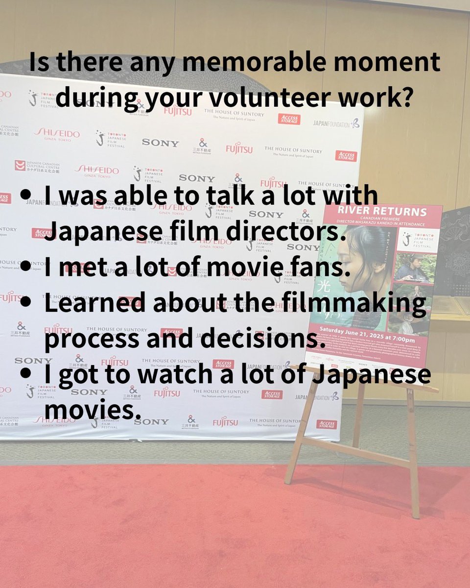 Momo_Films's tweet image. Thank you to all our amazing volunteers at TJFF.🎥🍿👏✨
Many volunteers took part in the film festival, and we asked them to share their thoughts and impressions.
📸Photo by Leon Balaban