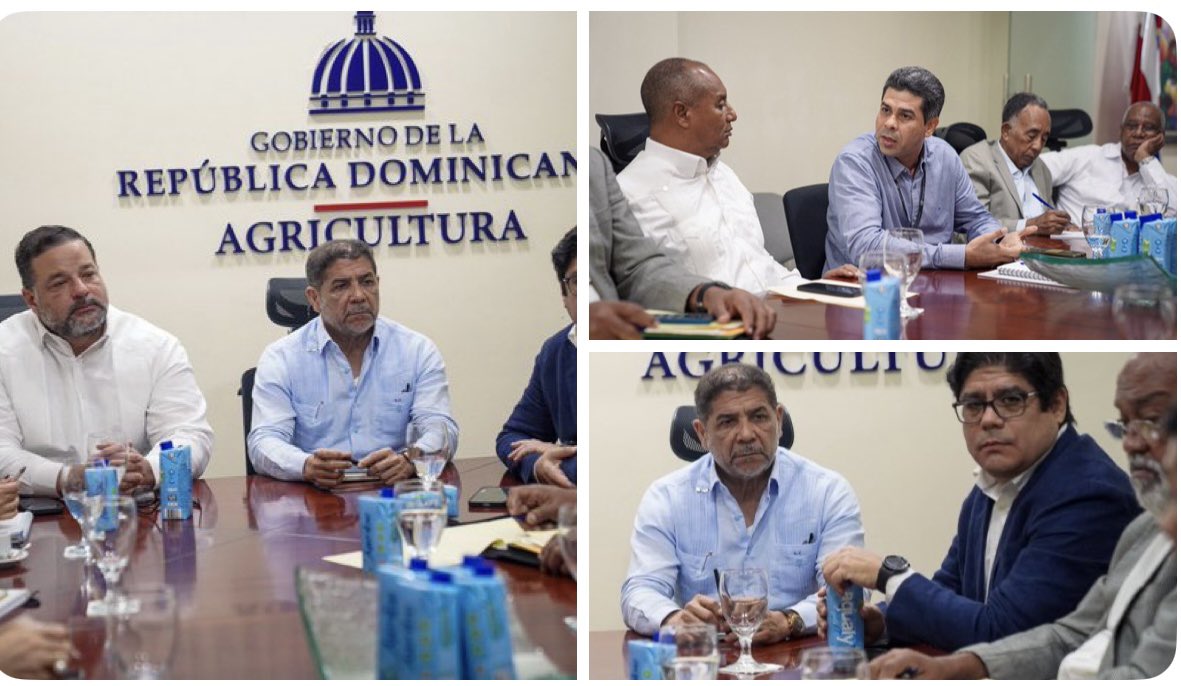 Junto al ministro de medioambiente, Paíno Henríquez y a <a href="/faodominicana/">FAO DOMINICANA</a>, sostuvimos una reunión estratégica, buscando transformar los sistemas productivos mediante gestión integrada de recursos naturales en cuencas hidrográficas. ¡Avanzamos!