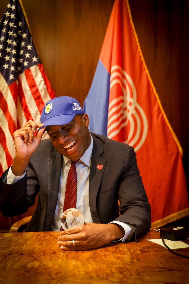 BELIEVE!
Mayor Lucas celebrates the production of the beloved Apple TV+ series "Ted Lasso" in Kansas City, marking another major victory for the city's rapidly expanding film industry and bringing one of television's most celebrated shows to the heartland.