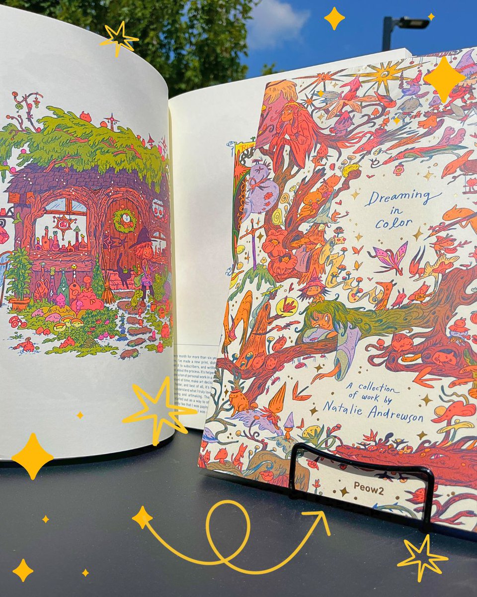 MICRO PRESS MONDAY

Exciting news, the beautiful art book Dreaming in Color from <a href="/peowstudio/">Peow2</a> is back on the shelves at your neighborhood Vault! Featuring over 150 pages of beautiful illustration and thoughtful insight on the riso printing process from @natandrewson Natalie

#riso