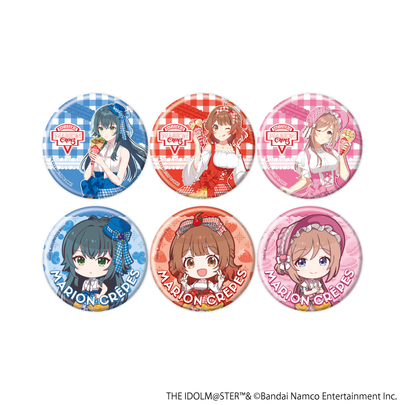 Bookoff_anime's tweet image. #学園アイドルマスター
缶バッジ クレープ風ドレスver.(描き下ろし&ミニキャライラスト)
好評発売中です😉
取扱店舗はこちら🔽
bookoff.co.jp/shop/search-re…
※取扱状況は各店舗にお問い合わせください
#ブックオフアニメグッズ