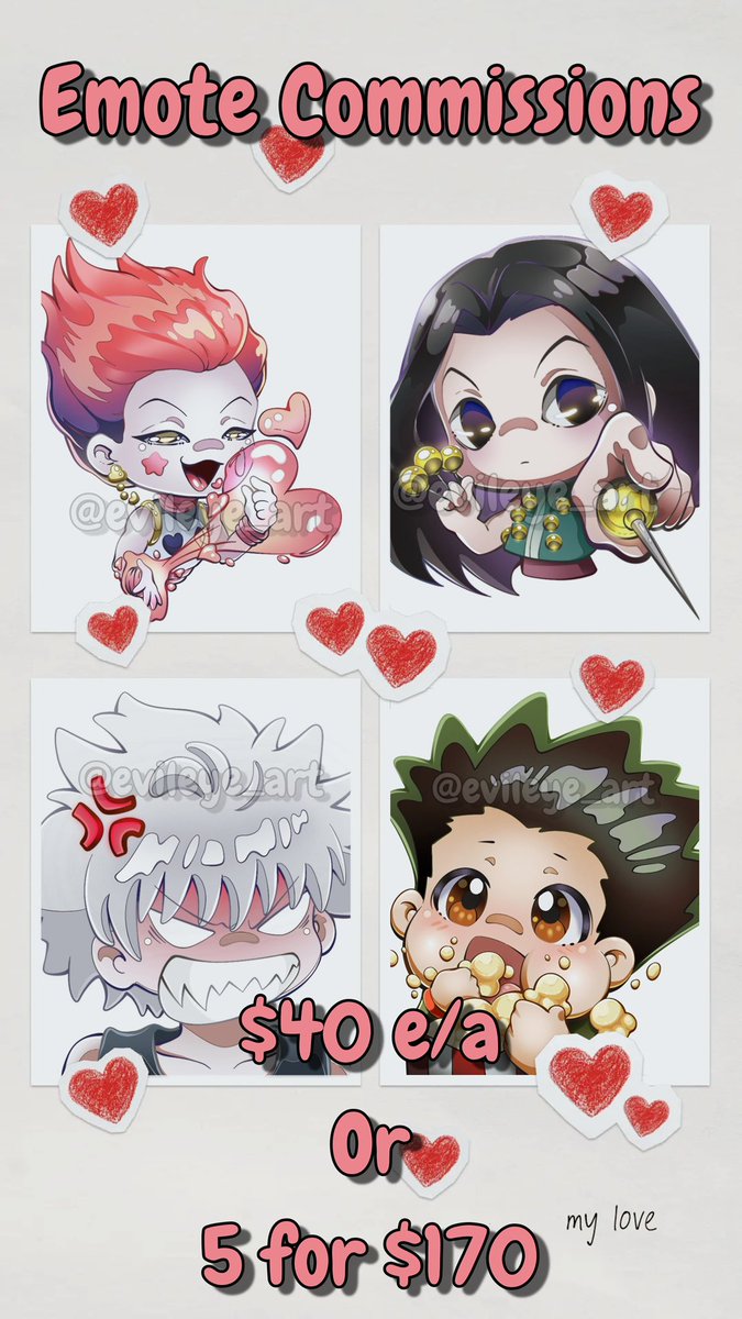 evileye_art's tweet image. Hi everyone!
I’m still taking emote commissions & accepting general design work c:
-DM if interested-