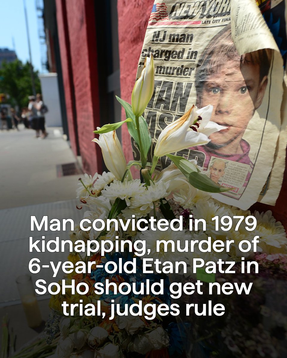 Gothamist's tweet image. A jury convicted Pedro Hernandez of felony murder and kidnapping in 2017: bit.ly/4o5WJyC