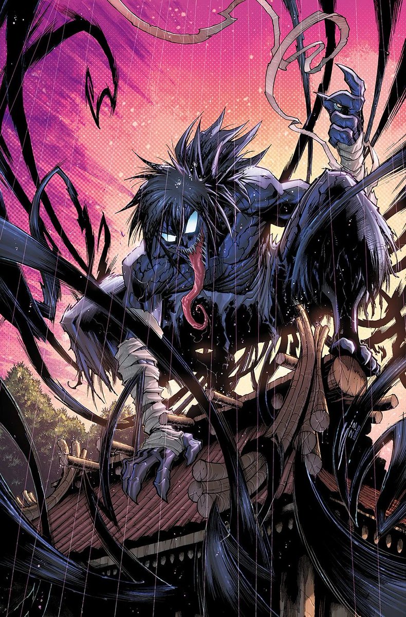 Toxin45's tweet image. Kid Venom is a major character in the Venom franchise. He is Kintaro from the famous japanese folklore who was bonded to a symbiote named Clinter to take down oni.