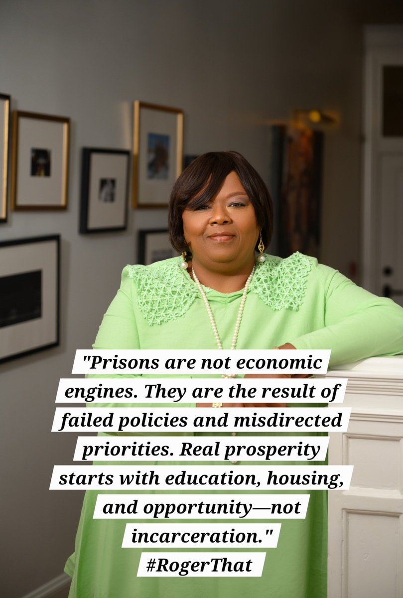 rechfoundation's tweet image. &quot;Prisons are not economic engines. They are the result of failed policies and misdirected priorities. Real prosperity starts with education, housing, and opportunity, not incarceration.&quot; #RogerThat #EndTheCycle  #helpinthehouse #Solutionist #iamaningredient #justicegeneral
