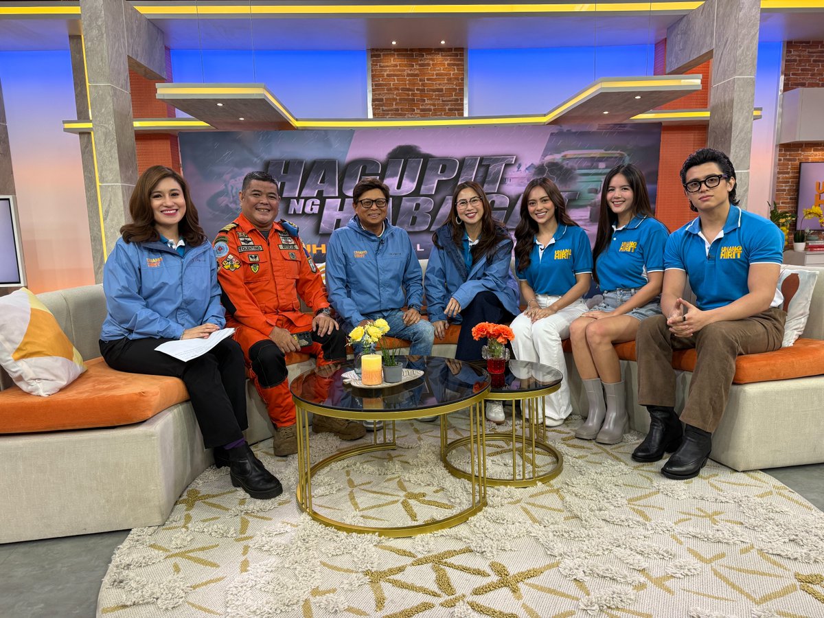 UnangHirit's tweet image. Mag-ingat po tayong lahat, mga Kapuso. Maraming salamat sa pagtutok n'yo sa #UnangHirit Special Coverage.
Araw-araw tumutok sa inyong pambansang morning show kung saan laging una ka– #UnangHirit!