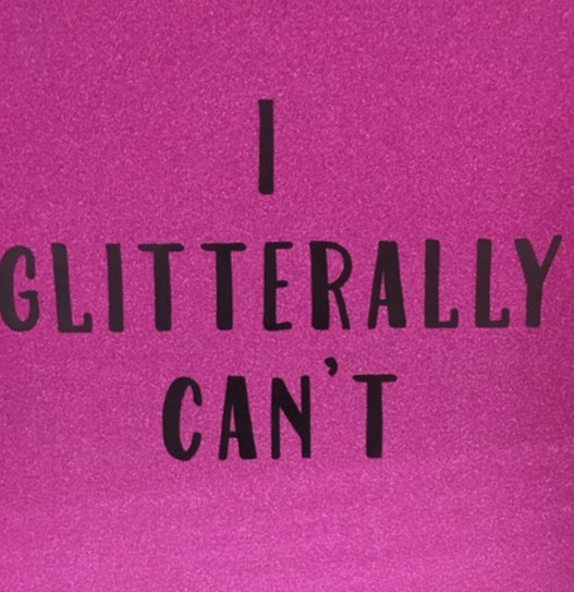 Whatevs33's tweet image. I didn’t choose the glitter life. The glitter chose me 🤪🩷🩵✨ (so silly, I know)