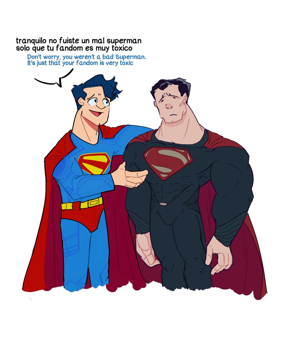 geostudios4's tweet image. Ambos son muy buenos superman pero no están listos para esta conversación 😔
#Superman #SUPERMANLEGACY #Snydertards #ZackSnyder #JamesGunn