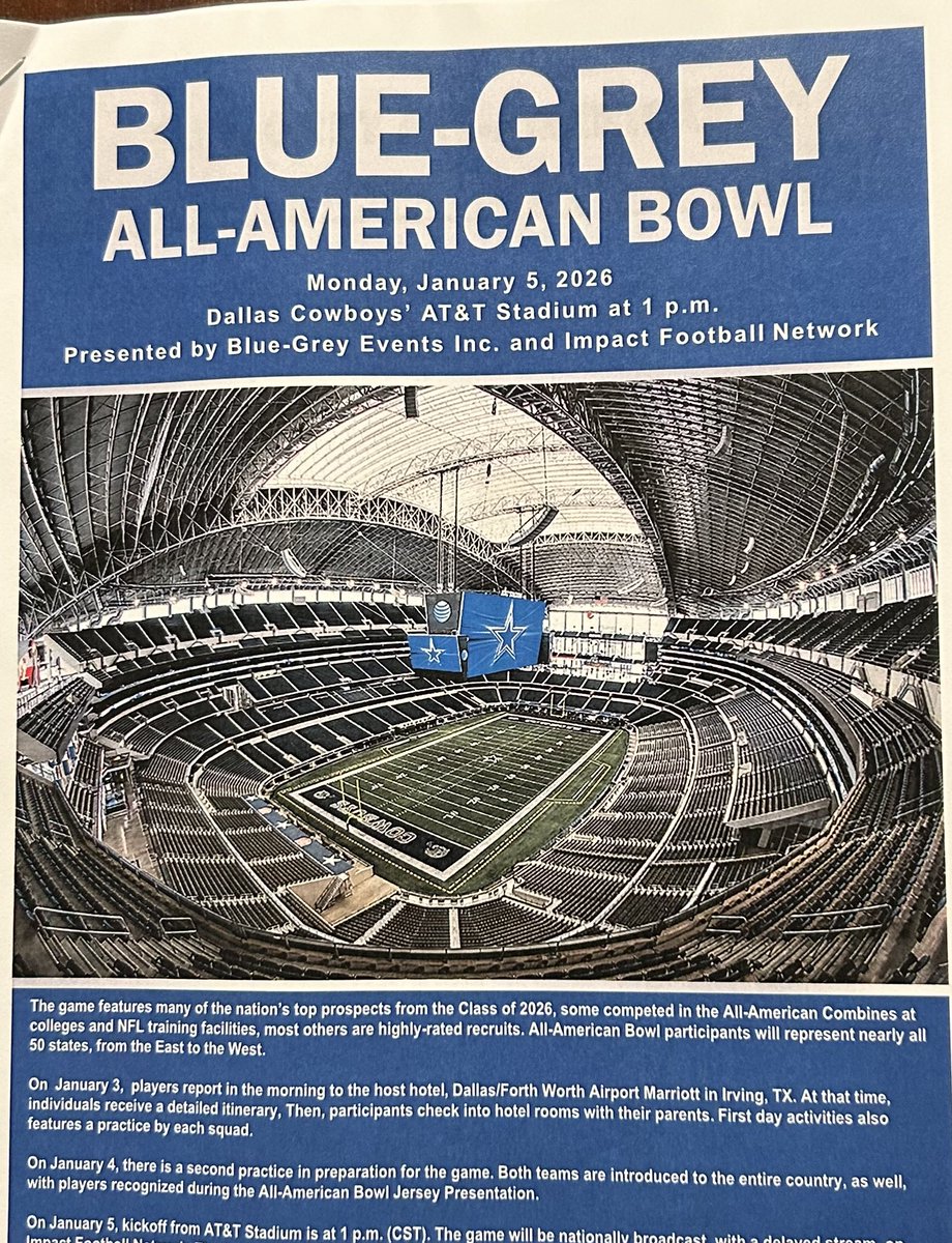 Connor Corwin (@corwin_connor) on Twitter photo Iβm honored to receive an official invitation to compete in the Blue-Grey All American Bowl this upcoming January! <a href="/BlueGreyFB/">Blue-Grey All-American Bowl</a> <a href="/coachnovakov/">Coach Novakov</a> <a href="/CoachGMitch/">Greg Mitchell</a> <a href="/CoachSwinford/">Coach Jordan Swinford</a> <a href="/coachlucero05/">Lucas Lucero</a> <a href="/RecruitParish/">RecruitParish</a> <a href="/_ockb6/">B.Alleyne</a> <a href="/TXPrivateFBGuy/">Texas Private School Football</a> <a href="/TXPSMedia/">Texas Private School Media</a> Iβm honored to receive an official invitation to compete in the Blue-Grey All American Bowl this upcoming January! <a href="/BlueGreyFB/">Blue-Grey All-American Bowl</a> <a href="/coachnovakov/">Coach Novakov</a> <a href="/CoachGMitch/">Greg Mitchell</a> <a href="/CoachSwinford/">Coach Jordan Swinford</a> <a href="/coachlucero05/">Lucas Lucero</a> <a href="/RecruitParish/">RecruitParish</a> <a href="/_ockb6/">B.Alleyne</a> <a href="/TXPrivateFBGuy/">Texas Private School Football</a> <a href="/TXPSMedia/">Texas Private School Media</a>
