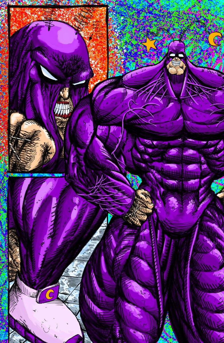 Flexymaltwitta1's tweet image. My favorite pages so far. I’ve got 4 pages left. These are my fav finished pages. I’ll finish issue 3 this week.