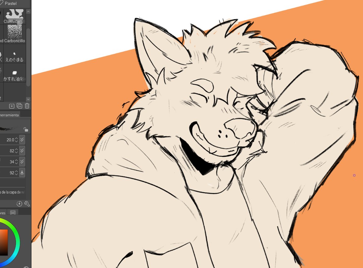 CrailTand's tweet image. [WIP] Getting back to artfightttt

#furry #furryart