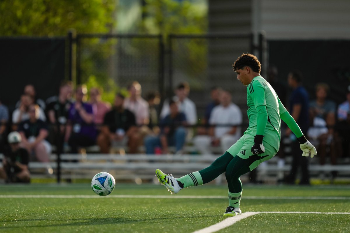 austinfcacademy's tweet image. Congrats to Nico Aristizábal for making the Starting XI and representing Austin in today’s MLS Next All-Star Game! 💚🖤
