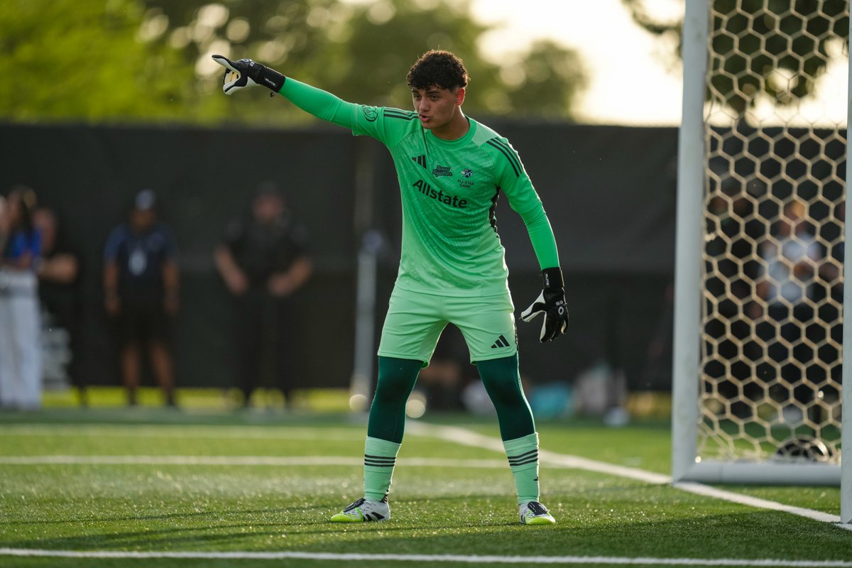 austinfcacademy's tweet image. Congrats to Nico Aristizábal for making the Starting XI and representing Austin in today’s MLS Next All-Star Game! 💚🖤