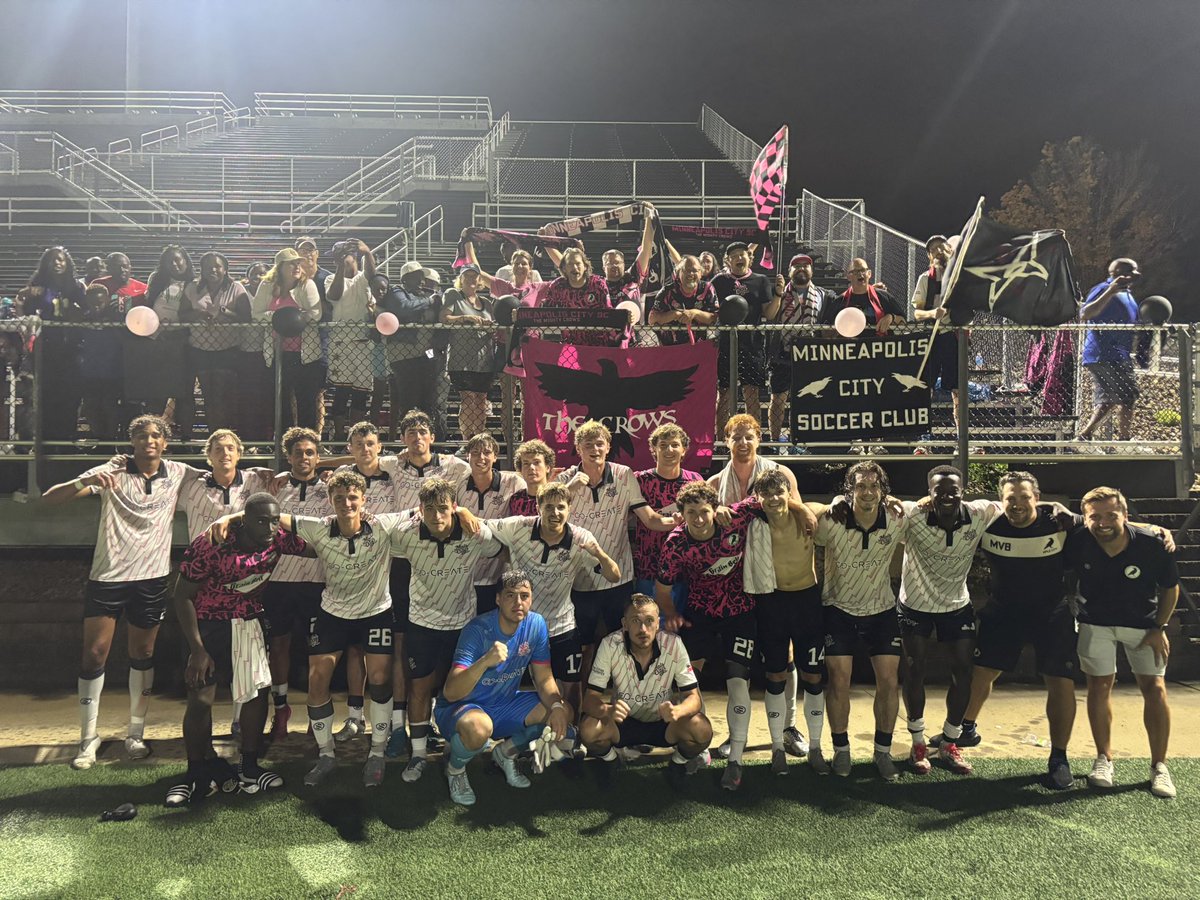 mplscitysc's tweet image. MATCH RECAP: CROWS PUNCH TICKET TO CONFERENCE FINAL
Read via ๐ in bio.
โข Why Kipnusu's second goal of the weekend also merits mention
โข Iowa Crows bid Des Moines farewell in force
โข The game that almost wasn't
โข City to Seattle