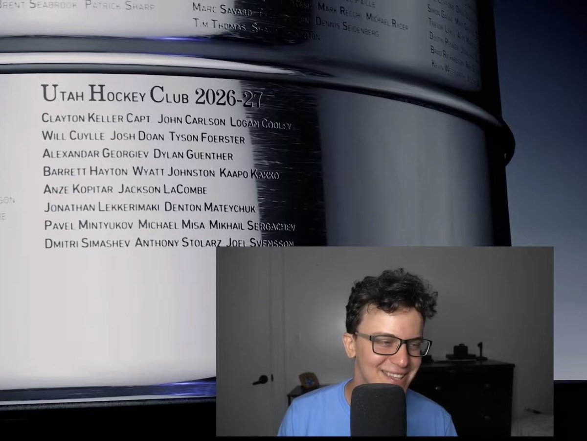 MikeBartner's tweet image. THE UTIAH MAMMOTH* HAVE LIFTED LORD STANLEY IN YEAR 3, NO PUNISHMENT TONIGHT, WHATTA GROUP!!!!
Definitely doing a dog shit team next week so lmk who ya want.