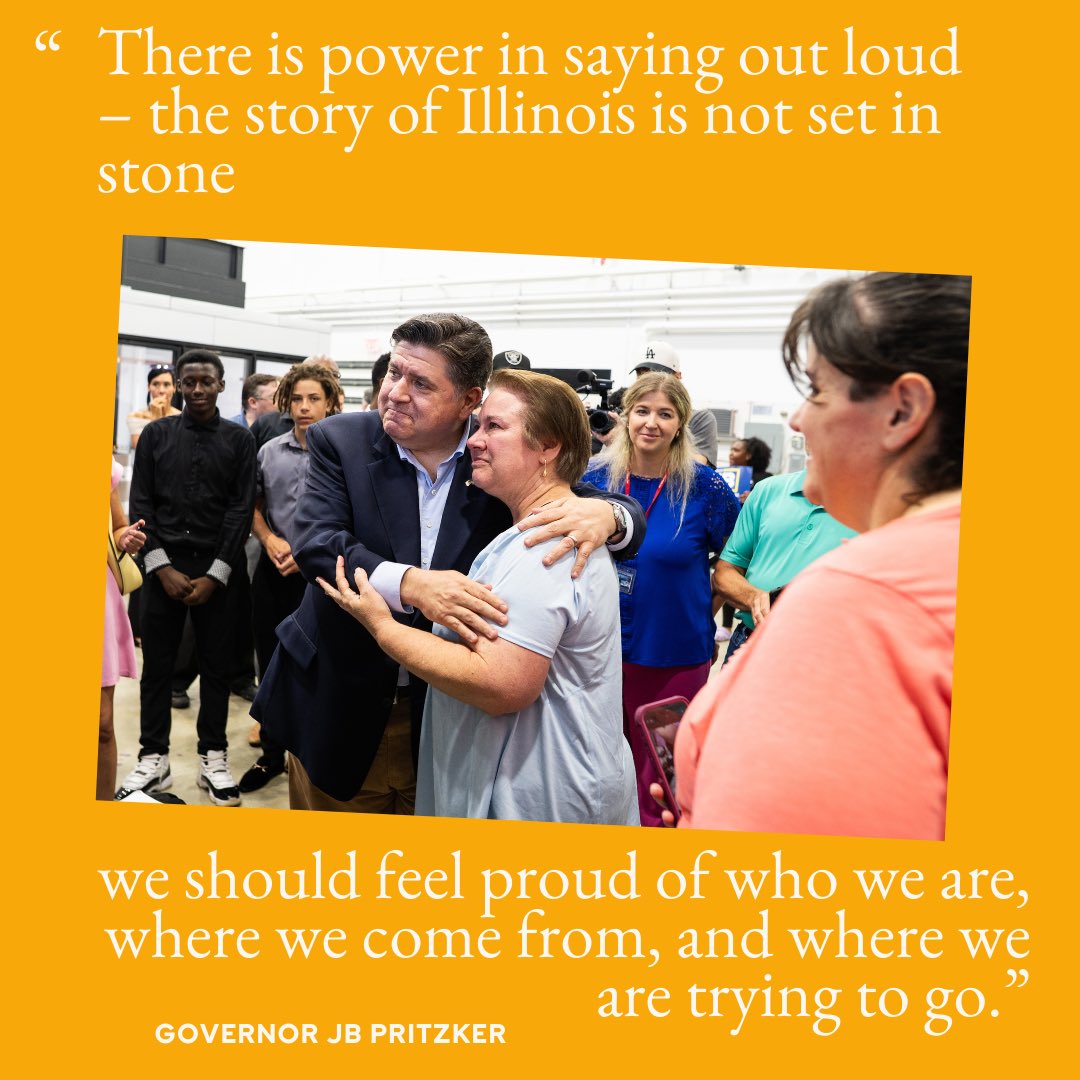 JBPritzker's tweet image. I’m proud to be your happy warrior, Illinois. Let’s keep moving our state forward.