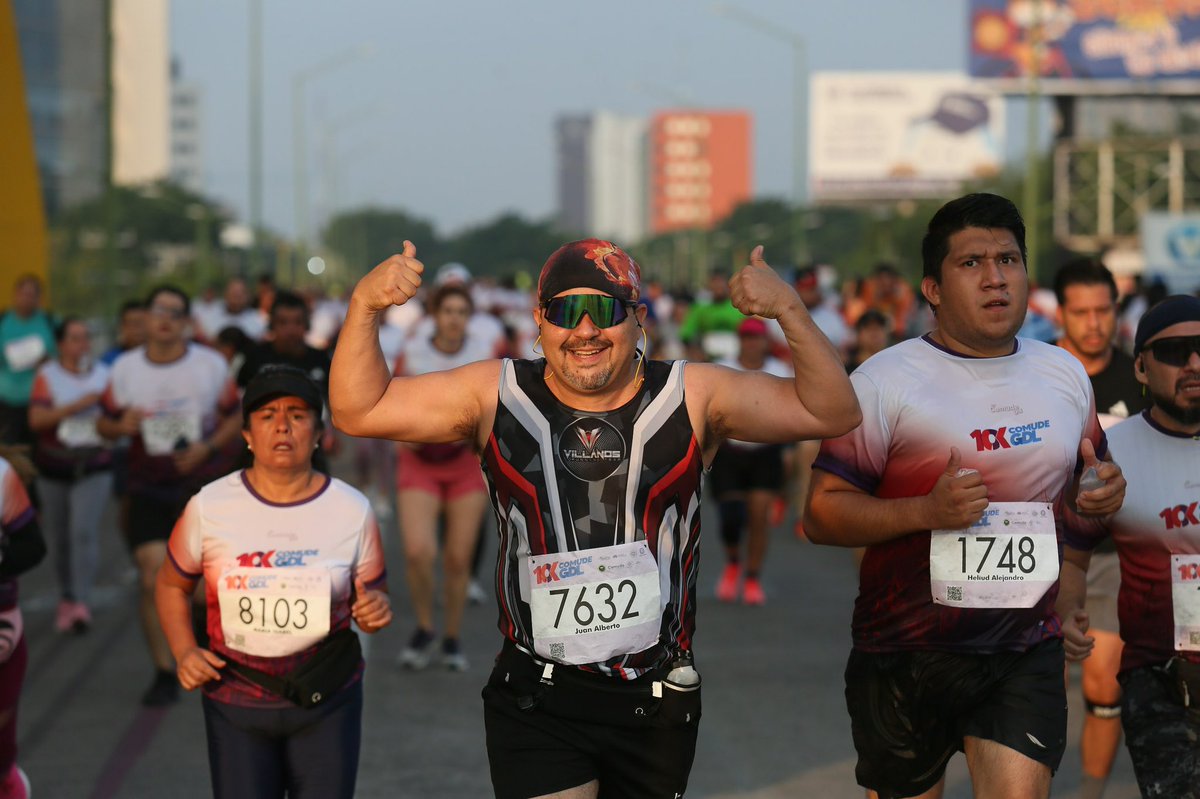 🏃‍♂️🏁 ¡Cada vez más cerca del 10K Comude Guadalajara y Bomberos 2025!

Estamos a solo unas semanas de vivir una carrera llena de energía, emoción y compañerismo. 👟🔥
Este 24 de agosto, conquista tus metas rodeado de quienes te inspiran a darlo todo.