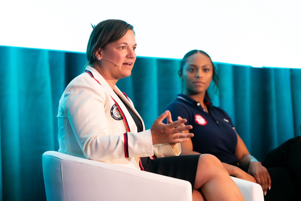 SLCUT2034's tweet image. An incredible time with NextUp Conference! 👏
Last Wednesday, Fraser Bullock spoke and sat alongside Kaysha Love, Catherine Raney Norman, and Lisa Baird. What an incredible opportunity to showcase the Olympic values and discus opportunity for 2034!