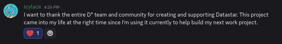 DelaneyGillilan's tweet image. We made a #gratitude channel on our Discord. Open source is hard but hearing from people sure helps!