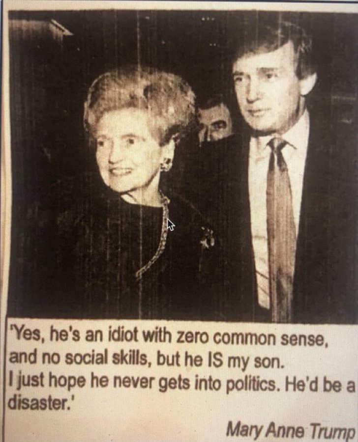 Firecaptain16's tweet image. #maddow
#DemsUnited
Oh, Donald............?
I told you he has mommy issues, but nobody listened to me.