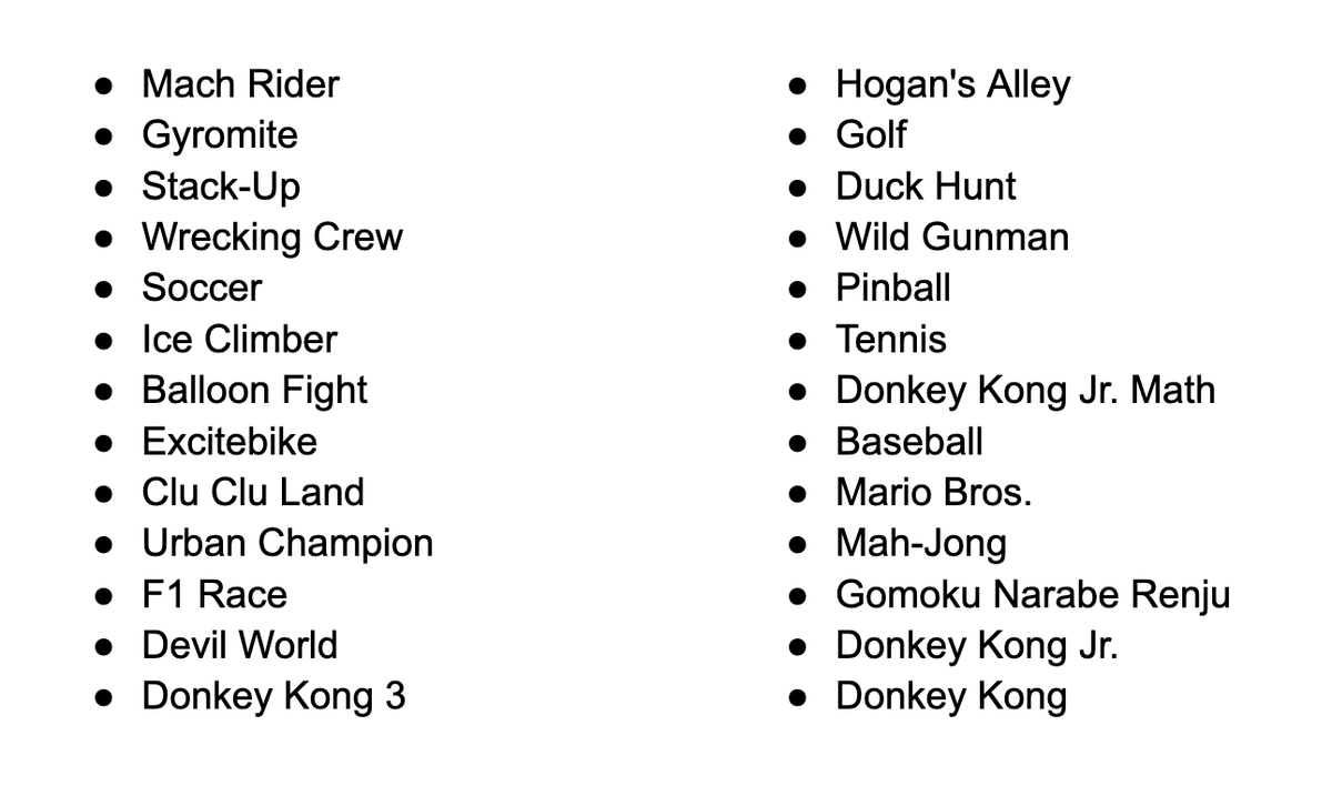 OatmealDome's tweet image. [Nintendo Music]

26 NES games have been added.
