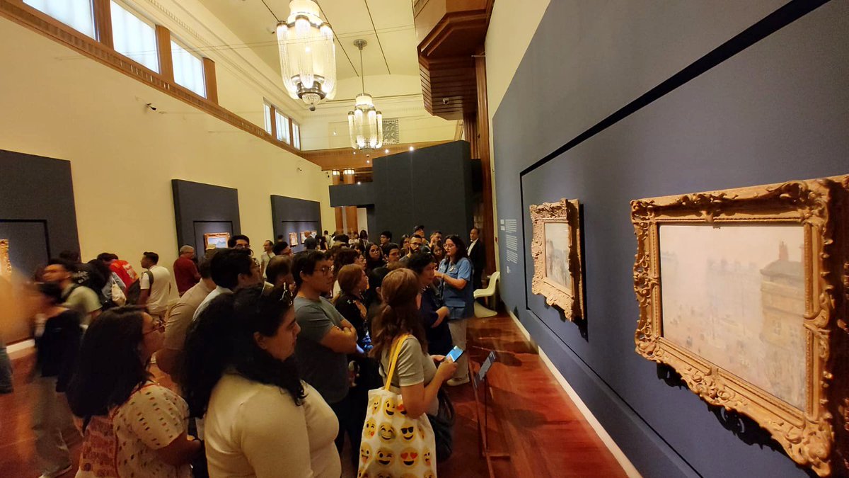 elcolmex's tweet image. 🎨 El área de Gestión cultural agradece la asistencia de la #ComunidadColmex en la visita a la exposición La revolución impresionista: de Monet a Matisse del Museo de Arte de Dallas en el @mbellasartes, realizada el pasado sábado 19 de julio.
Su presencia y aportaciones…