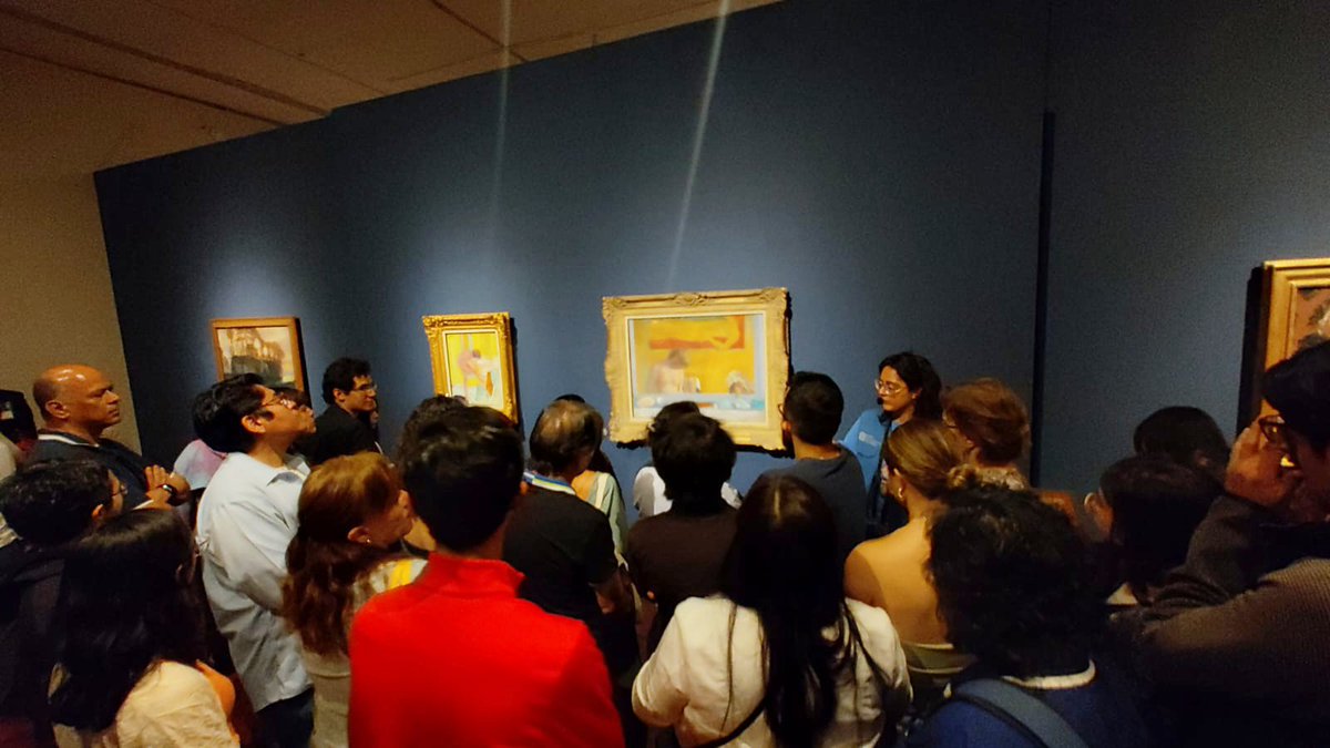elcolmex's tweet image. 🎨 El área de Gestión cultural agradece la asistencia de la #ComunidadColmex en la visita a la exposición La revolución impresionista: de Monet a Matisse del Museo de Arte de Dallas en el @mbellasartes, realizada el pasado sábado 19 de julio.
Su presencia y aportaciones…
