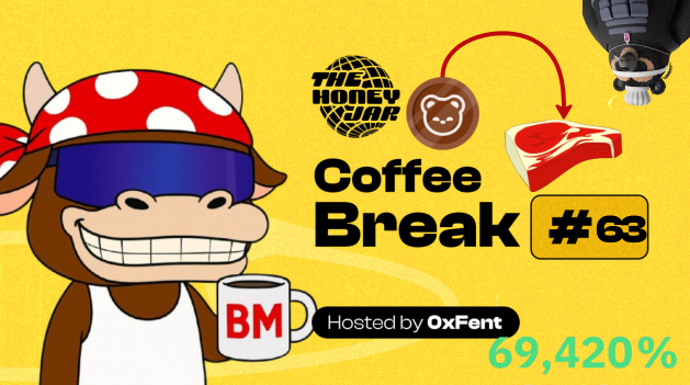 ☕️THJ Coffee Break #63☕️

DOUBLE FEATURE?! EMERGENCY MEETING! Calling all beras! <a href="/NomadBera/">Nomad Bera 🐻⛓️</a> is going to educate us about berachain's PoL V1.2's BRAND NEW $BERA staking module. Learn all the ins and outs live!

SET A REMINDER👇
x.com/i/spaces/1mrGm…