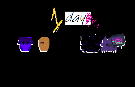 Yanzguy's tweet image. ONE DAY TILL THE OPENING.
#FNF #neo #ourpleguy #Yanzingweek