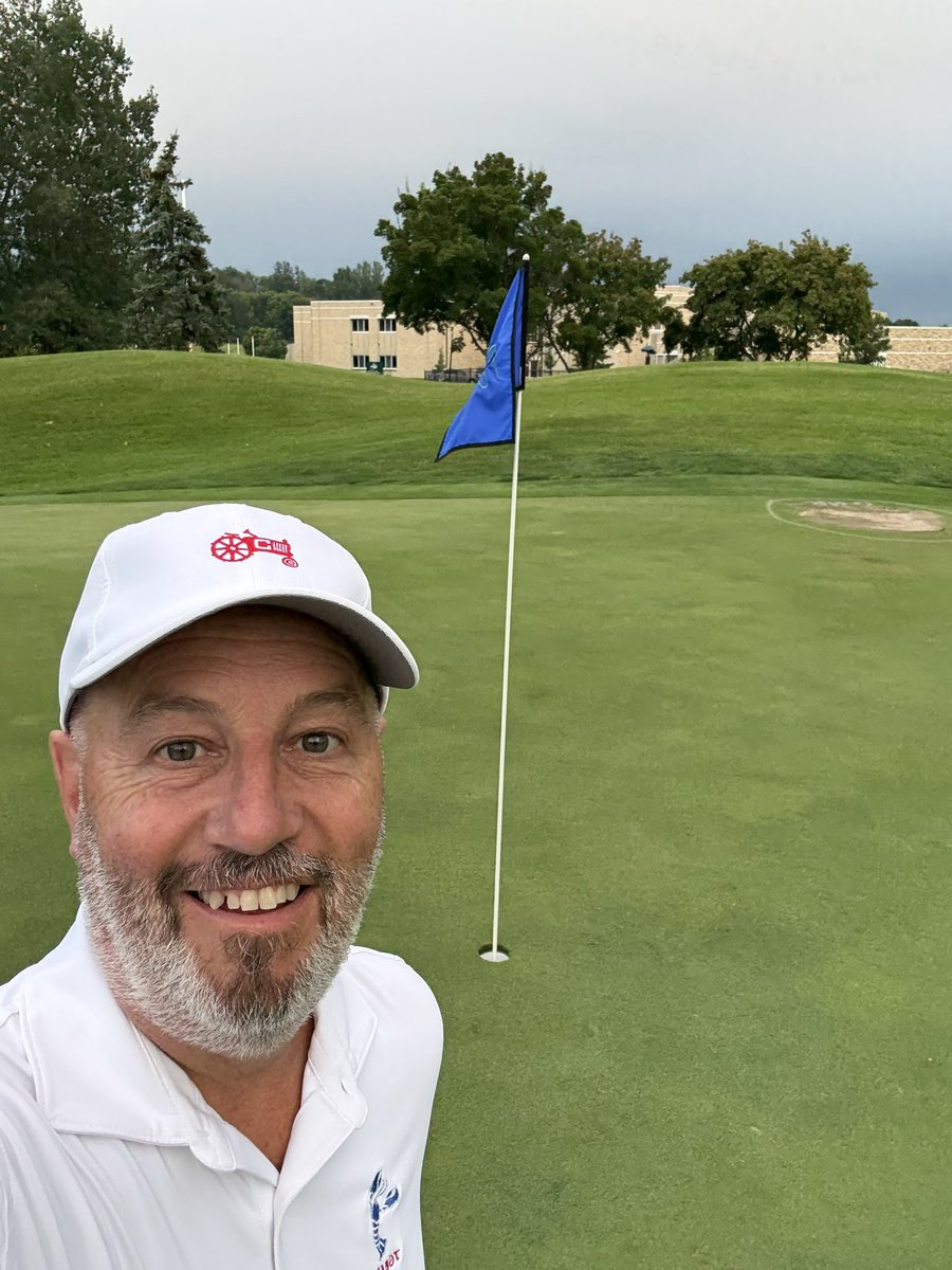 Perfect night for a quick nine at Legacy golf course in Faribault!
