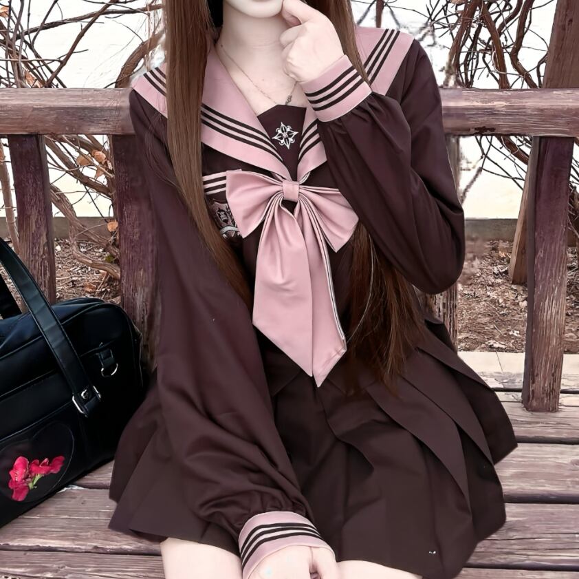 10月中旬 はるの セーラー服 セーラー服上下中間＜W61-54：165A＞(B001)制服/中古 - セーラー