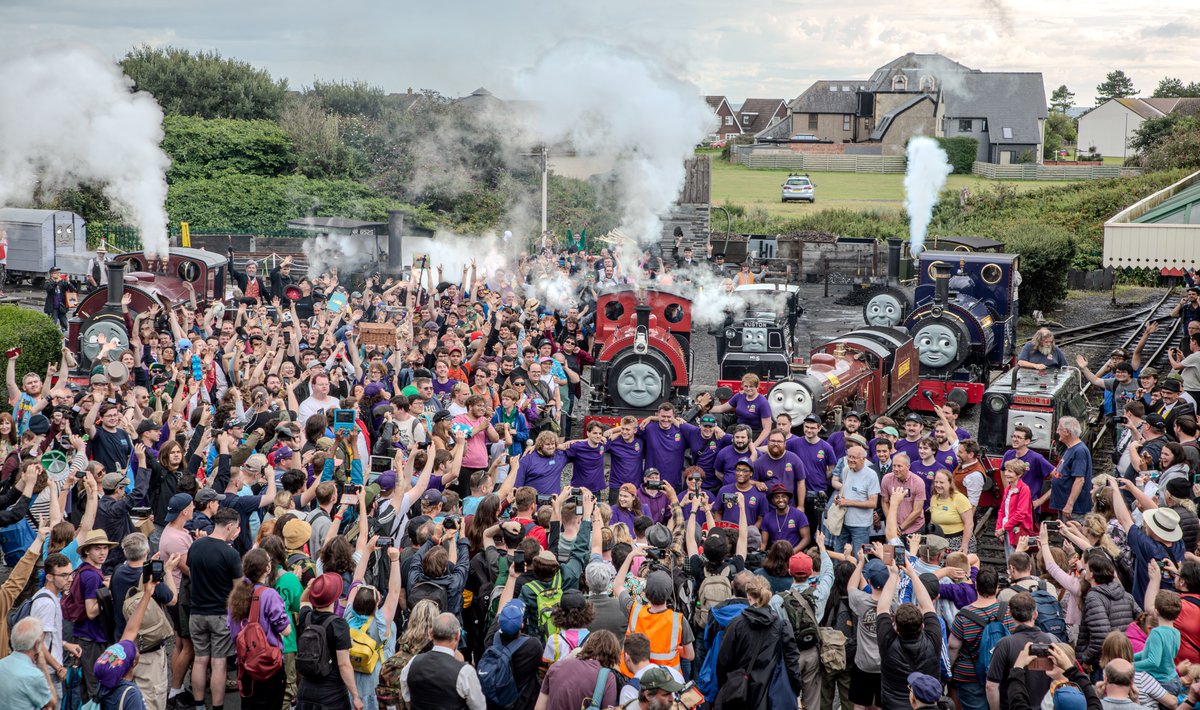 nattles124's tweet image. Extravagant Engines. @TalyllynRailway