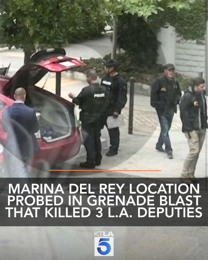 KTLA's tweet image. As authorities attempt to track the owner of two grenades reportedly stolen from the U.S. military, the investigation has moved from Santa Monica to Marina del Rey. Full Story: ktla.com/news/local-new…