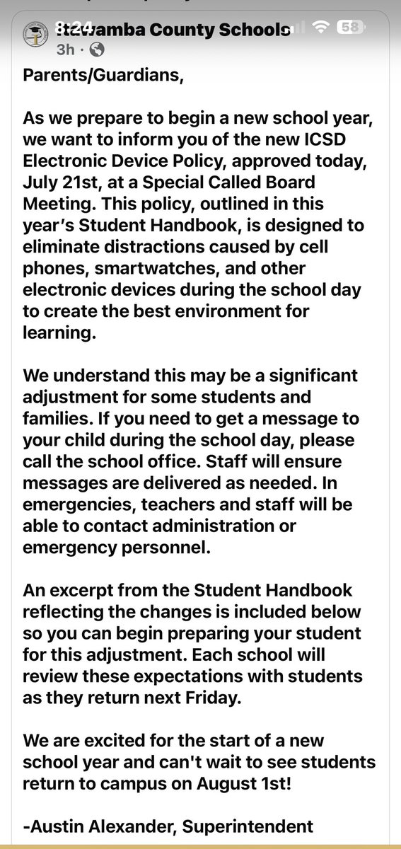 AllInAllIndians's tweet photo. New cell phone policy: https://t.co/5ljEpinIK7
