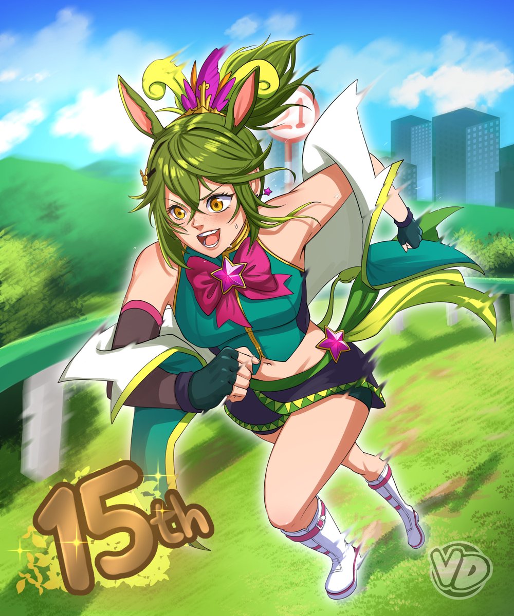 VedtomD's tweet image. Ryumi Musume✨
La burrita entro a las carreras de las Umas
CORREEEEEEE!!!
#umamusume #umamusumeprettyderby #ryumiart