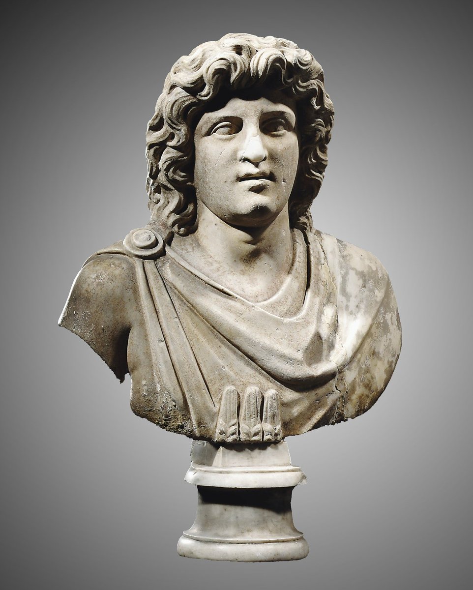 resclassicae's tweet image. Alexander the Great, Roman, 1st century AD, Mougins Museum of Classical Art.