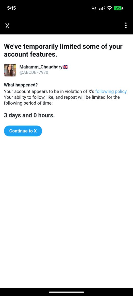 📌📌📌پہلے اکاؤنٹ کاغم ابھی تک نہیں جارہا اس اکاؤنٹ پر بھی وارننگ 🥺
آپ کا ایک لائیک،کمنٹ،اور ریٹویٹ میرا اکاؤنٹ بچا سکتا ہے۔
سب دوستوں سے گزارش ہے کہ زیادہ سے زیادہ ریٹویٹ کریں ۔