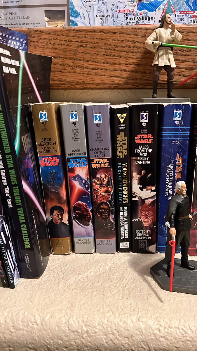 GregClayton1's tweet photo. @TheKJA the interview you did for #RebelForceRadio was great!  It’s been years since I picked them up but now I’m prompted to dig into my original Jedi Academy trilogy and give them a reread! Hope to maybe meet you at a public CO appearance sometime! https://t.co/O3LUSxe3JE